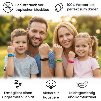 Mücken-Abwehrbänder (5er Pack)